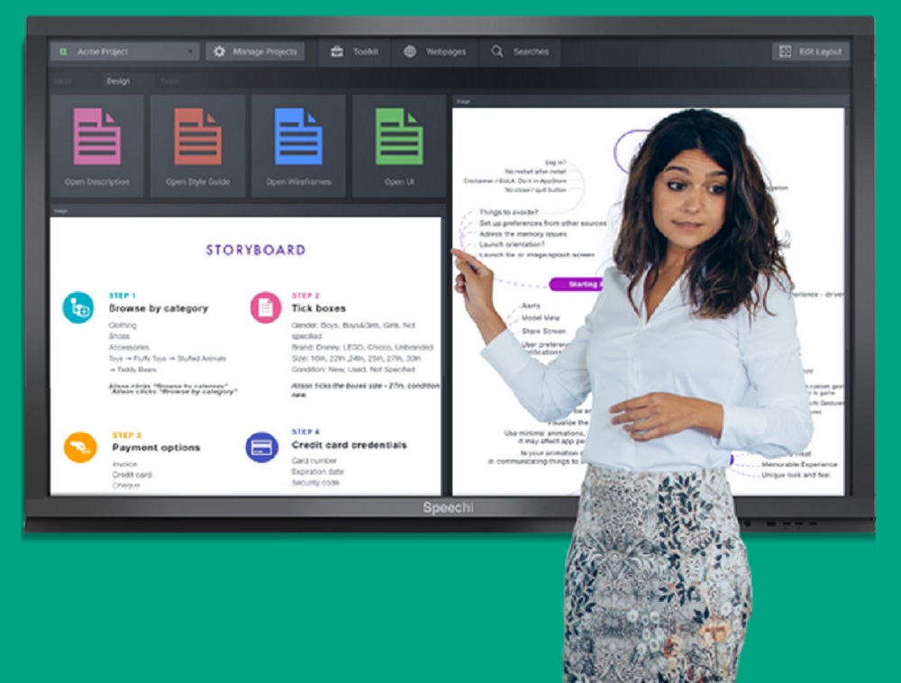Plus d&rsquo;efficacité en entreprise grâce à l&rsquo;écran interactif